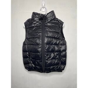 Uniqlo Toddler Kids Puffer Vest Black Size 110 4/5